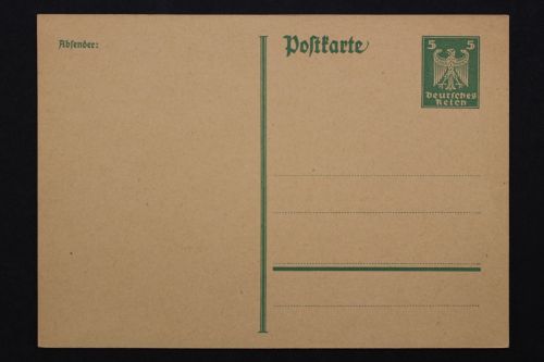 Deutsches Reich, MiNr. P 162 I, ungebraucht