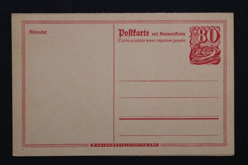 Deutsches Reich, MiNr. P 145, ungebraucht