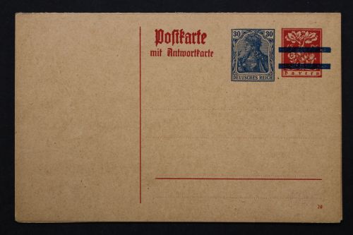 Deutsches Reich, MiNr. P 139 I, ungebraucht