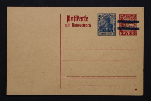 Deutsches Reich, MiNr. P 134 I 02, ungebraucht