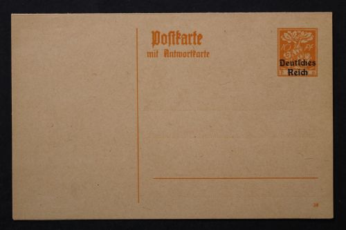 Deutsches Reich, MiNr. P 126, ungebraucht