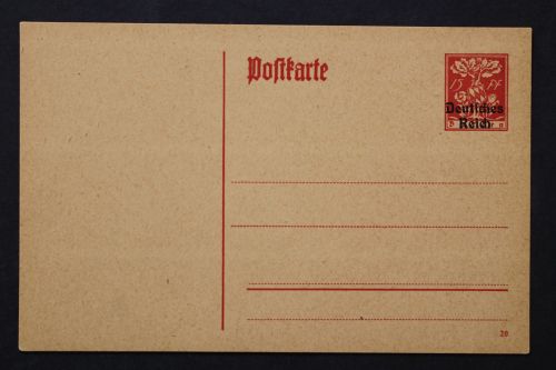 Deutsches Reich, MiNr. P 125, ungebraucht