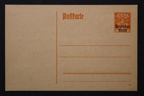 Deutsches Reich, MiNr. P 124, ungebraucht