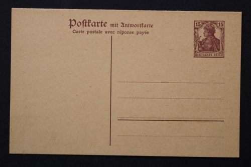 Deutsches Reich, MiNr. P 118, ungebraucht