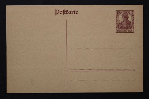 Deutsches Reich, MiNr. P 116 I, ungebraucht