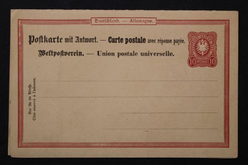 Deutsches Reich, MiNr. P 15 / 02, ungebraucht