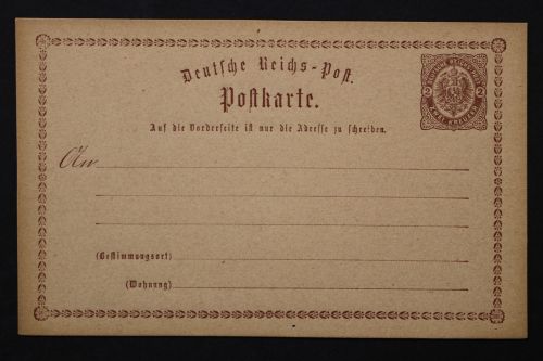 Deutsches Reich, MiNr. P 2, ungebraucht