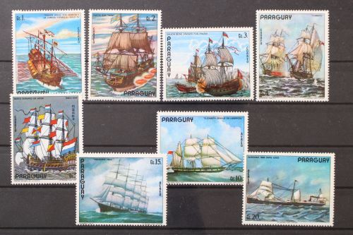 Paraguay, MiNr. 2834-2841 Schiffe, postfrisch