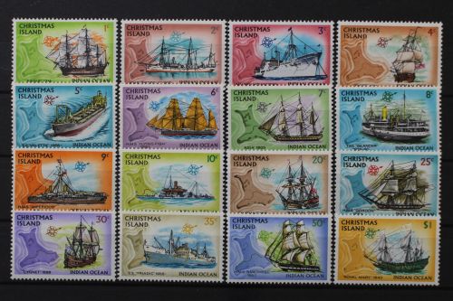 Weihnachtsinseln, MiNr. 39-54, postfrisch