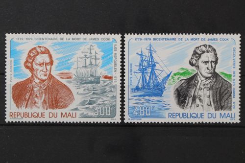 Mali, MiNr. 726-727, Schiffe, postfrisch