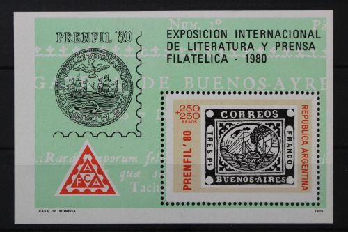 Argentinien, MiNr. Block 22, postfrisch