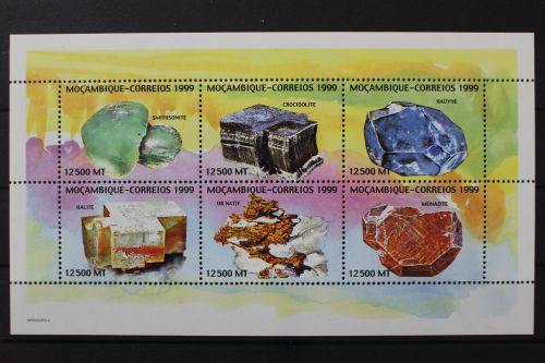 Mocambique, MiNr. 1495 A - 1500 A, Kleinbogen, postfrisch