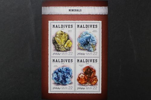 Malediven, MiNr. 7478-7481 Kleinbogen, postfrisch