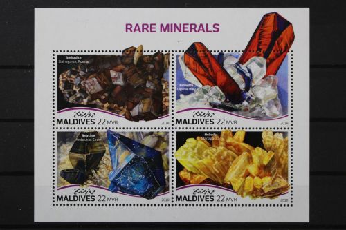 Malediven, MiNr. 7703-7706 Kleinbogen, postfrisch