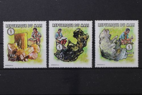 Mali, MiNr. 2022, 2031, 2032, postfrisch
