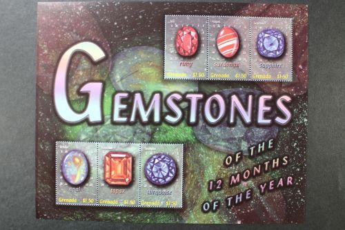 Grenada, MiNr. 4904-4908 Kleinbogen, postfrisch