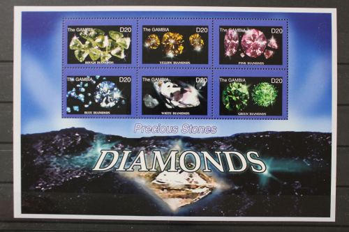 Gambia, MiNr. 5057-5062 Kleinbogen, postfrisch