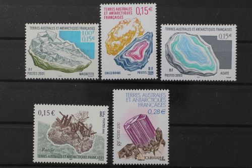 Franz. Geb. i. d. Antarktis, MiNr. 439, 536, 556, 587, 708, postfrisch