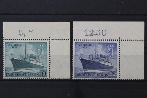 Berlin, MiNr. 126-127, Ecke rechts oben, postfrisch