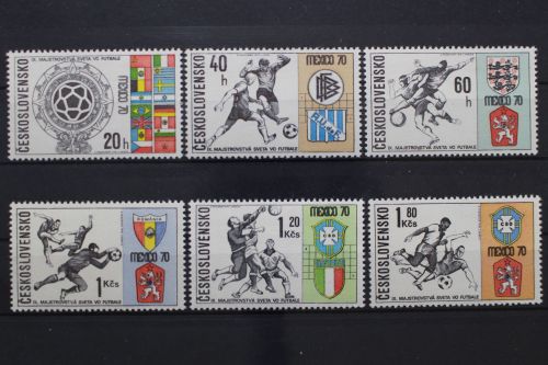 Tschechoslowakei, MiNr. 1958-1963, postfrisch