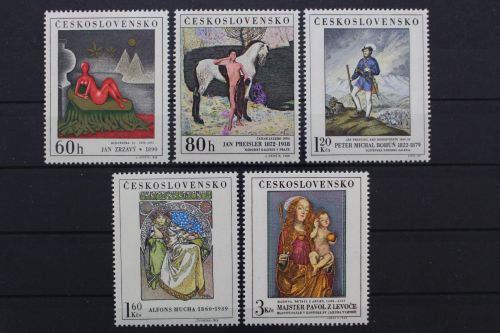 Tschechoslowakei, MiNr. 1839-1843, postfrisch