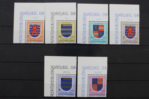 Luxemburg, MiNr. 575-580 Ecke links oben, postfrisch