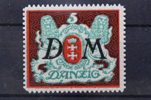 Danzig Dienstmarken, MiNr. 21 Y, postfrisch
