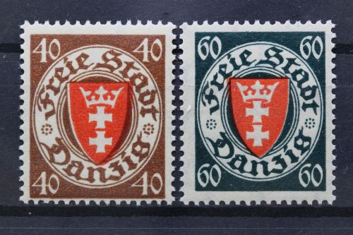 Danzig, MiNr. 243-244, postfrisch