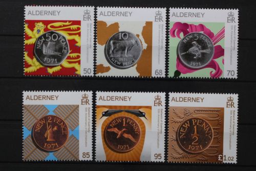 Alderney, MiNr. 699-704, postfrisch