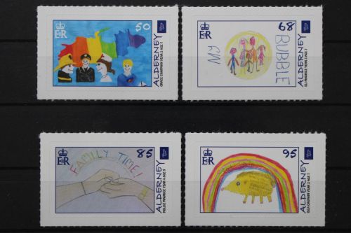 Alderney, MiNr. 687-690 skl., postfrisch