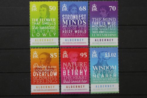 Alderney, MiNr. 675-680, postfrisch