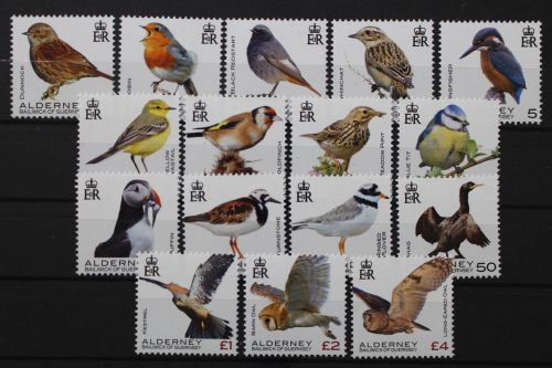 Alderney, MiNr. 659-674, postfrisch