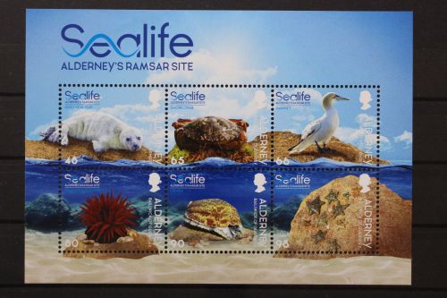 Alderney, MiNr. Block 50, postfrisch