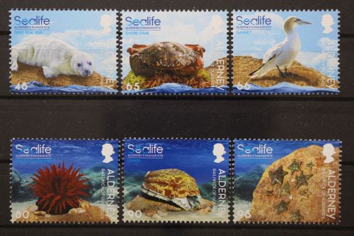 Alderney, MiNr. 653-658, postfrisch