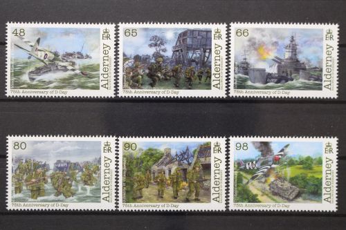 Alderney, MiNr. 631-636, postfrisch