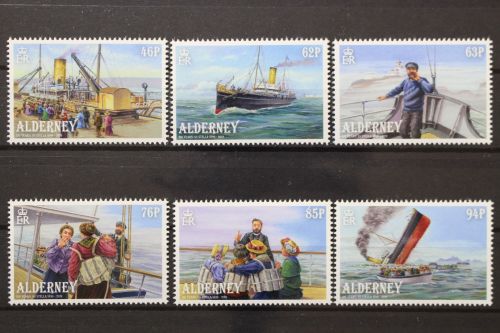 Alderney, MiNr. 625-630, postfrisch