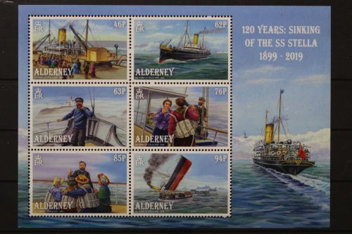 Alderney, MiNr. Block 46, postfrisch