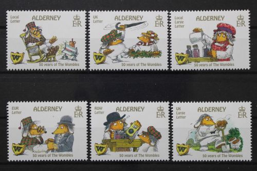 Alderney, MiNr. 598-603, postfrisch