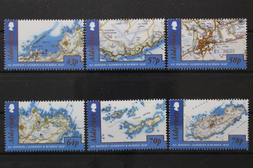 Alderney, MiNr. 572-578, postfrisch