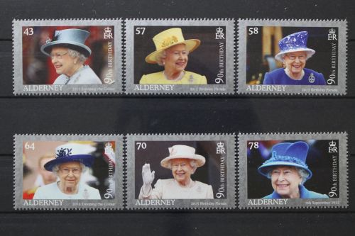 Alderney, MiNr. 553-558, postfrisch