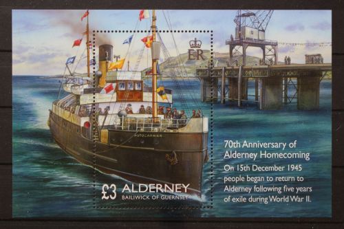 Alderney, MiNr. Block 39, postfrisch