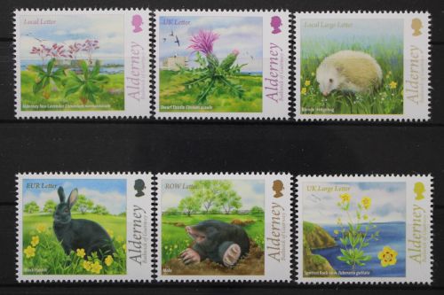 Alderney, MiNr. 526-531, postfrisch