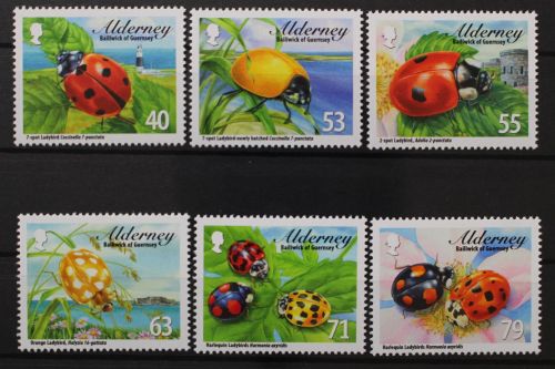 Alderney, MiNr. 490-495, postfrisch