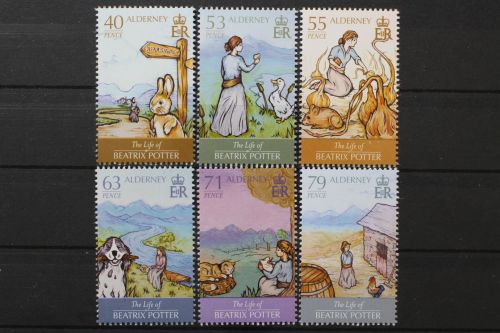 Alderney, MiNr. 477-482, postfrisch