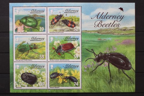Alderney, MiNr. Block 32, postfrisch