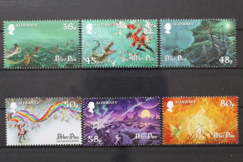 Alderney, MiNr. 396-401, postfrisch