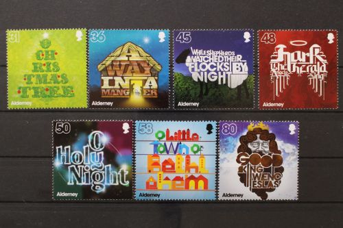 Alderney, MiNr. 389-395, postfrisch