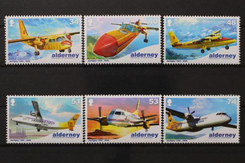 Alderney, MiNr. 339-344, postfrisch