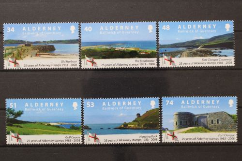 Alderney, MiNr. 332-337, postfrisch
