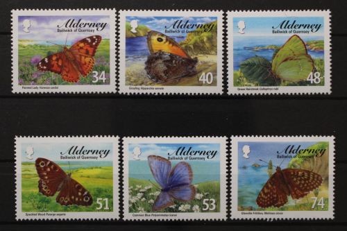 Alderney, MiNr. 320-325, postfrisch